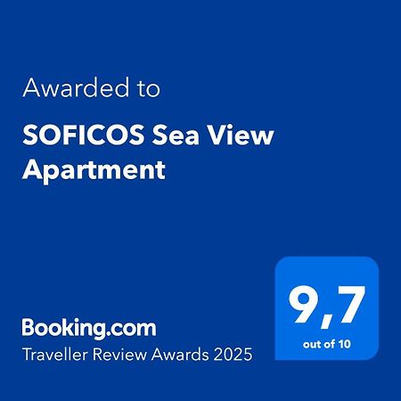 Soficos Sea View Apartment Nafpaktos Buitenkant foto